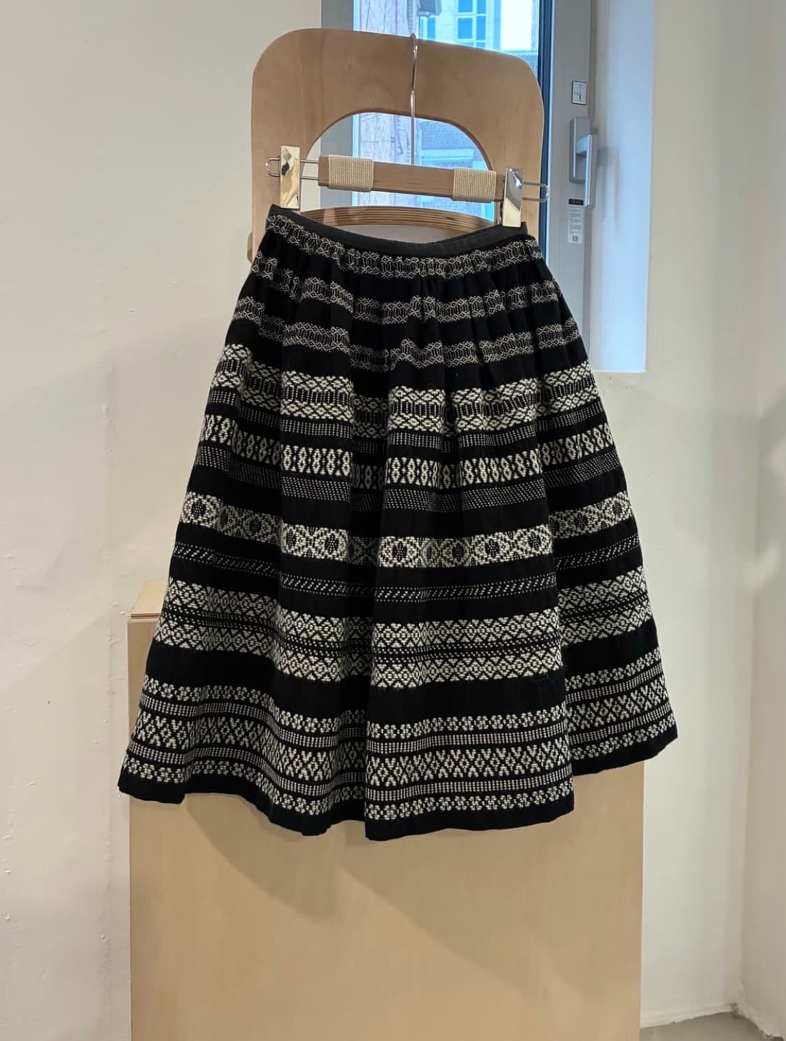 꼼데가르송 울 스커트 상품이미지1