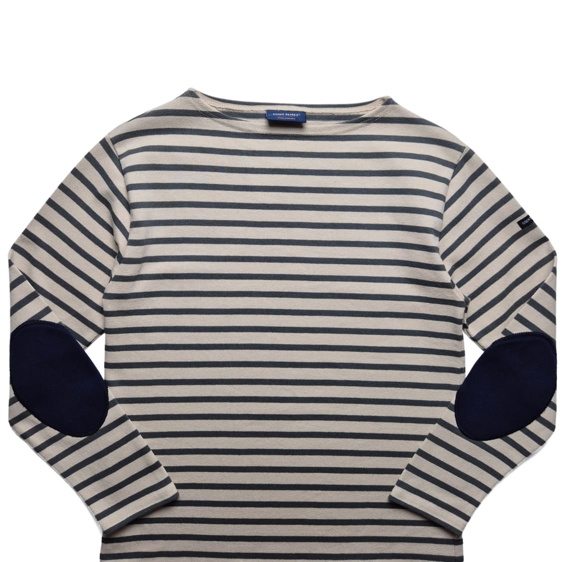 [S] 세인트제임스 엘보우패치 단가라 롱슬리브 상품이미지3