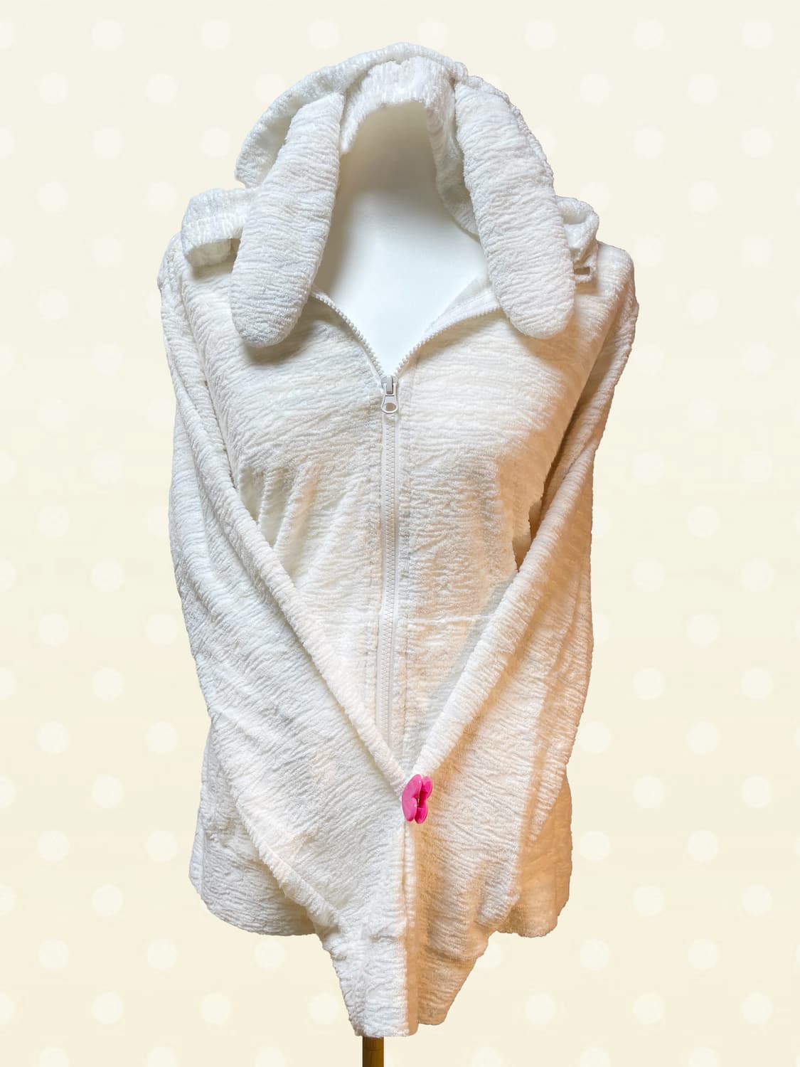 스트라이프 우사미미 집업 상품이미지1