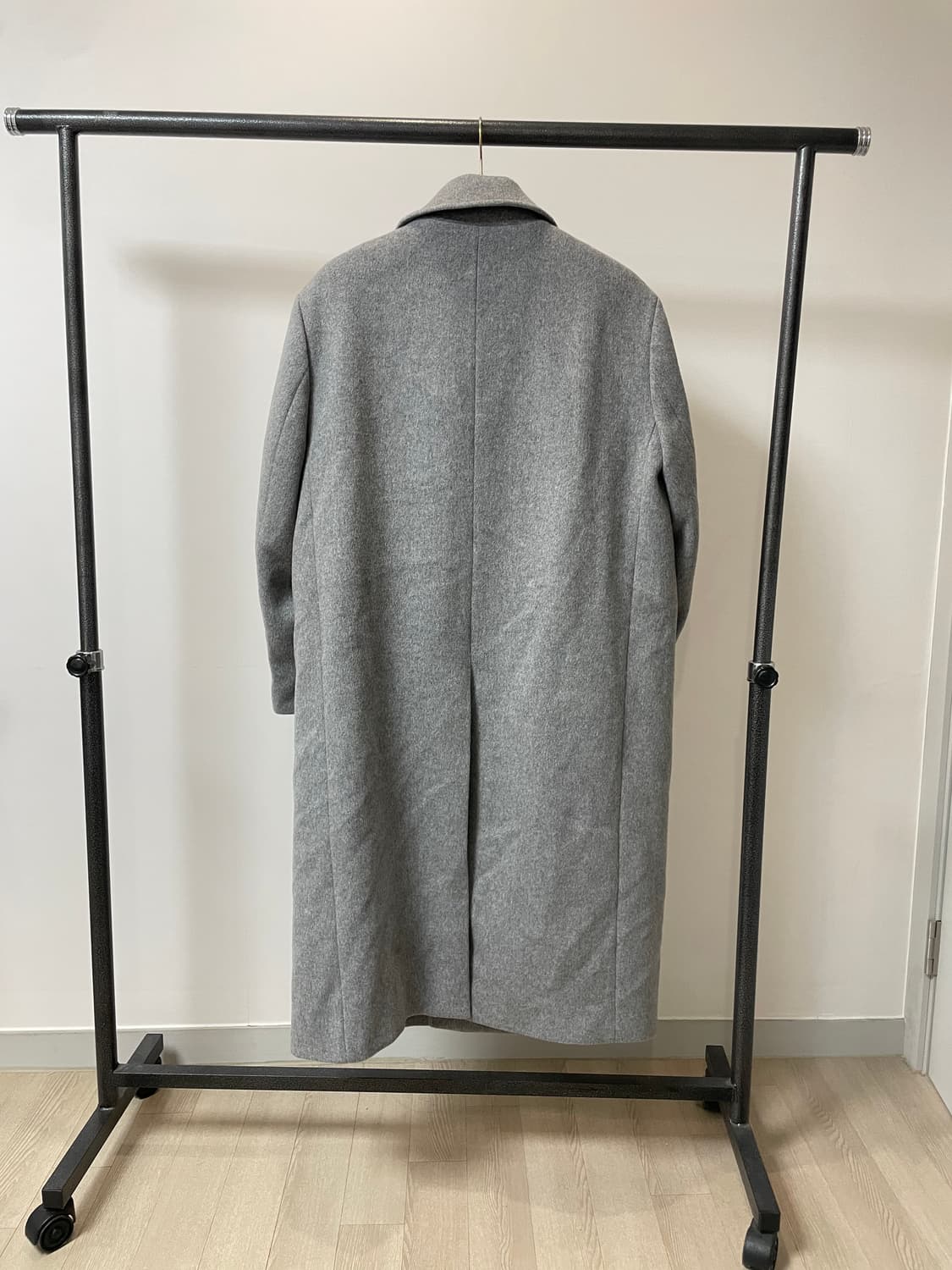 (100) 일 꼬르소 그레이 울 더블 코트 상품이미지3