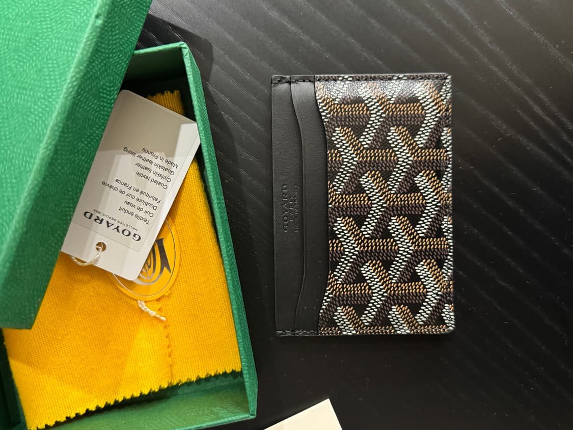 고야드 생쉴필스 카드지갑 블랙 상품이미지2