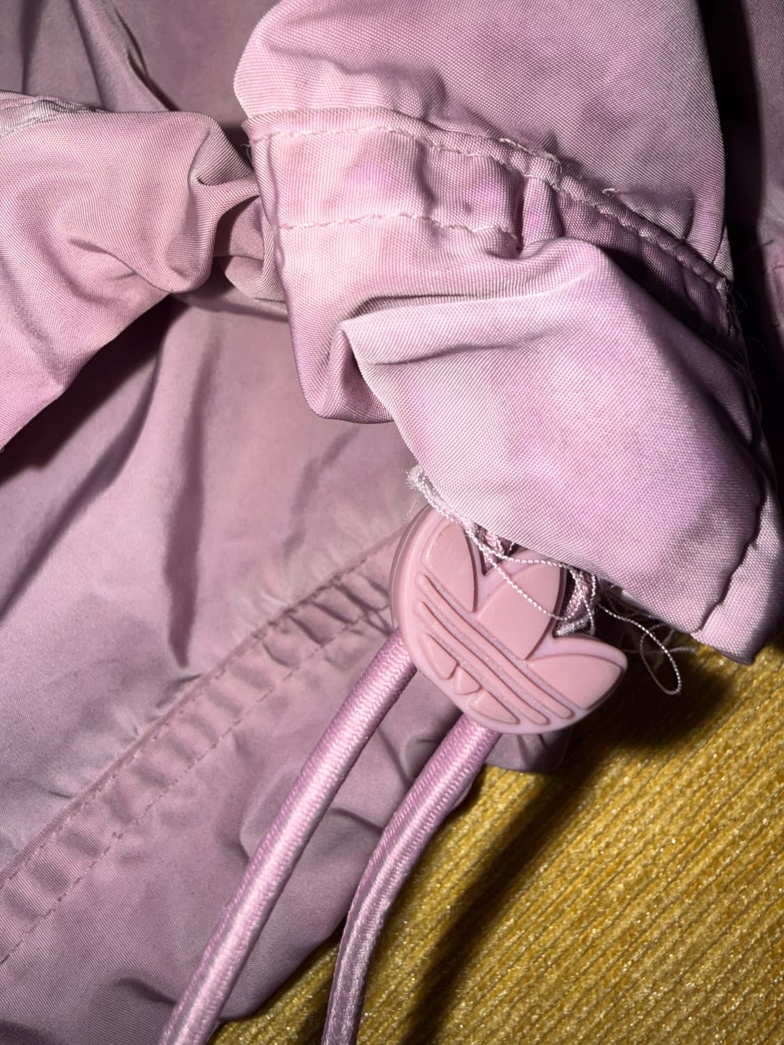 아디다스 빈티지 핑크 아노락 L 상품이미지3
