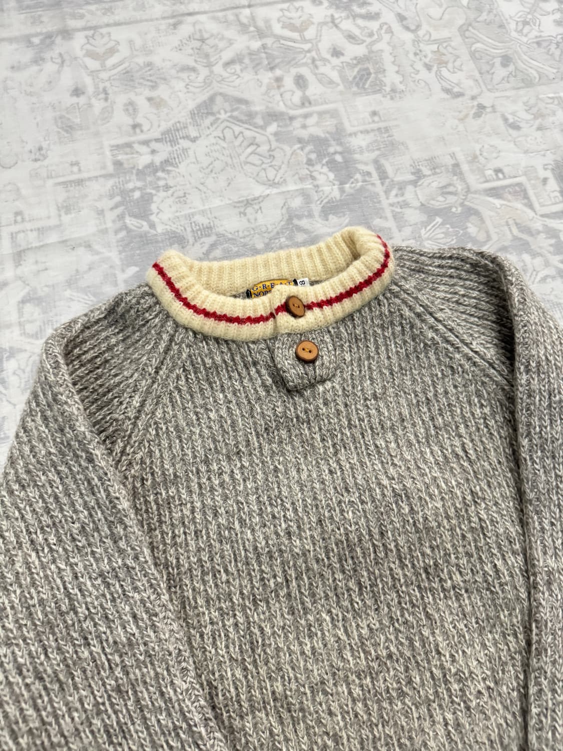 Great Nothern Knitters 빈티지 단추 니트 상품이미지3