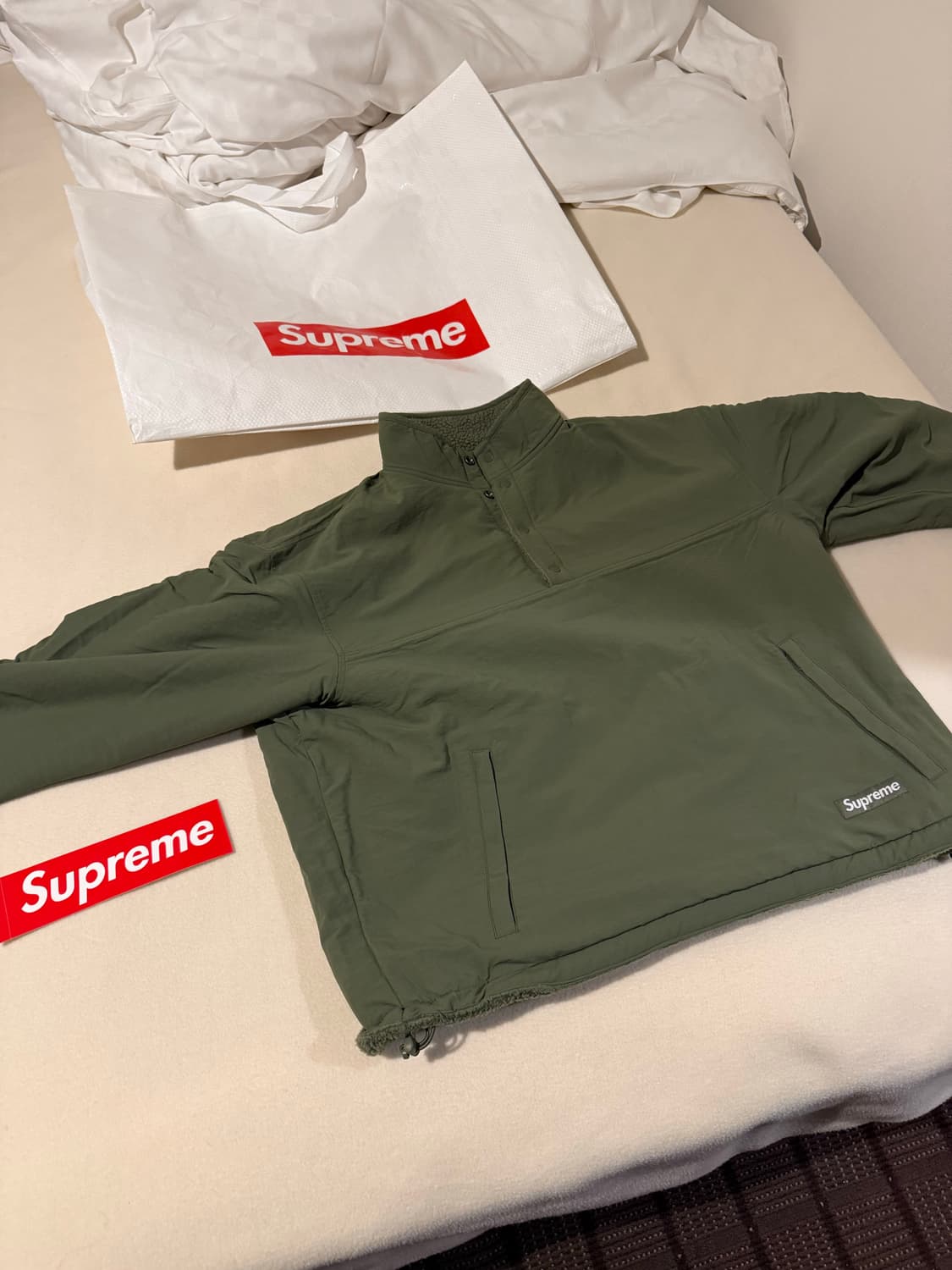 슈프림  폴라텍 셔링 리버시블 풀오버 상품이미지2