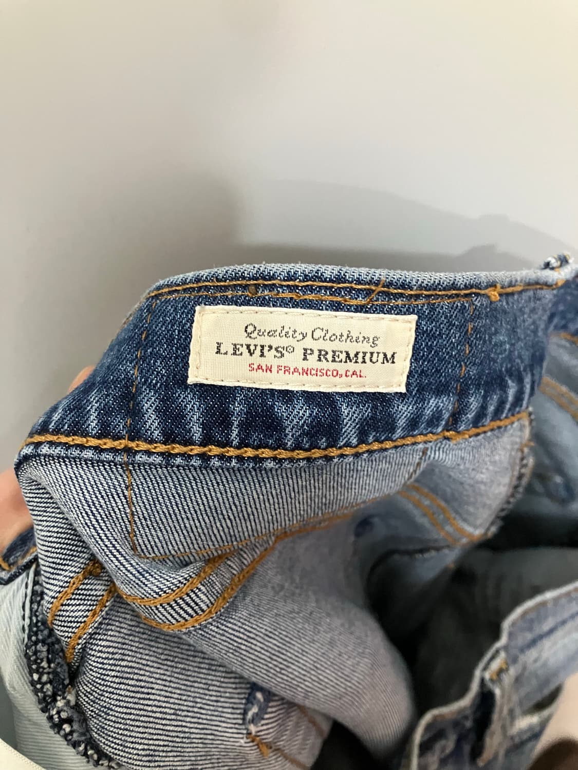 LEVIS 리버이스 프리미엄라인 lot502 워싱데님 31x32 상품이미지5