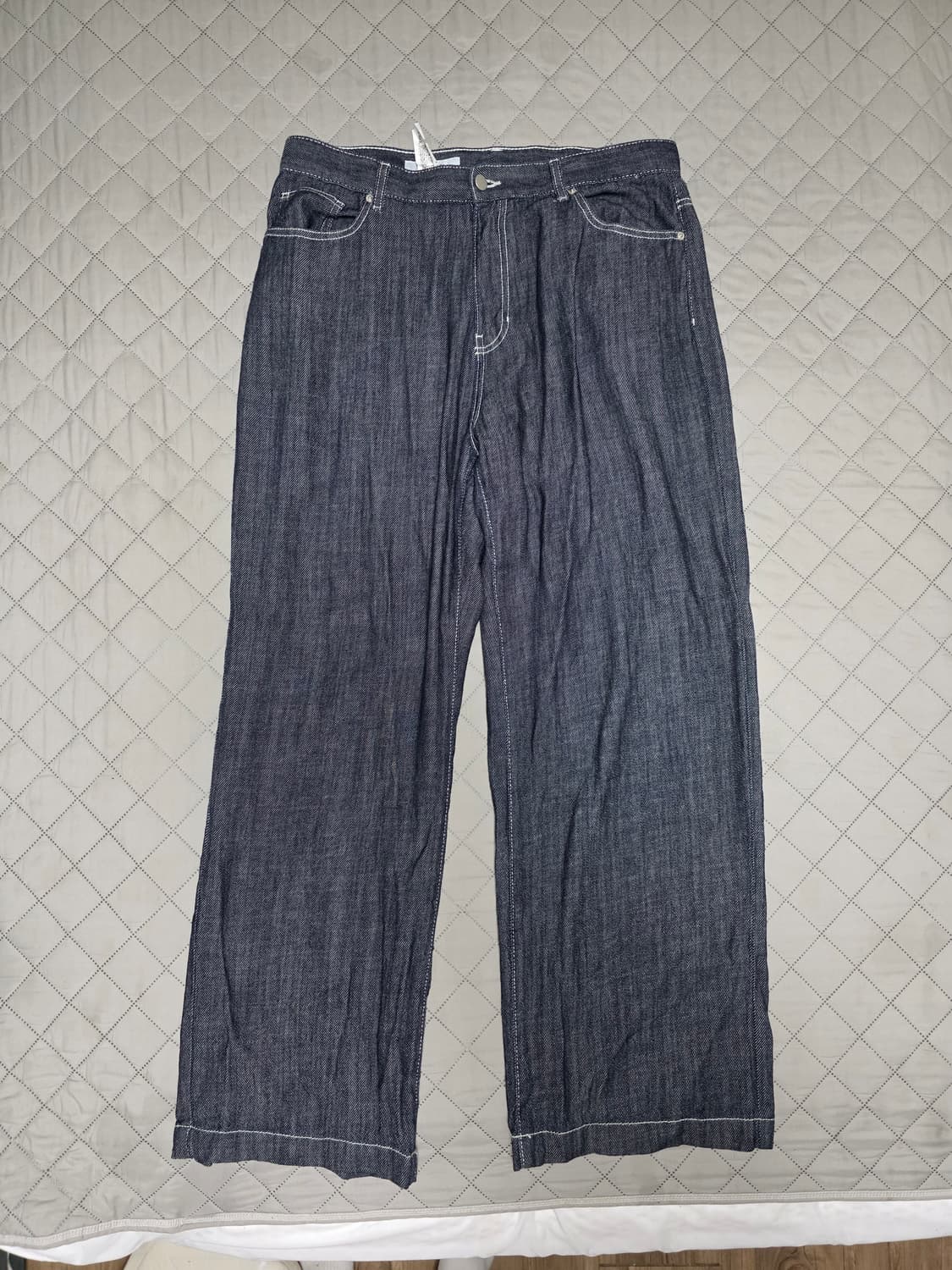 [34] 에잇세컨즈 슬럽 와이드핏 데님팬츠 상품이미지1