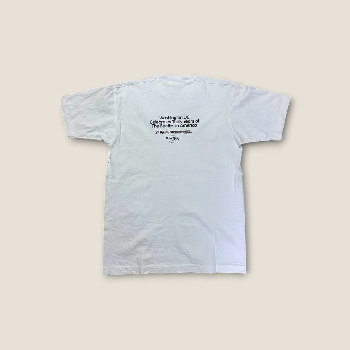 90s Fruit of the Loom 비틀즈 30주년 기념 티셔츠 L 상품이미지5