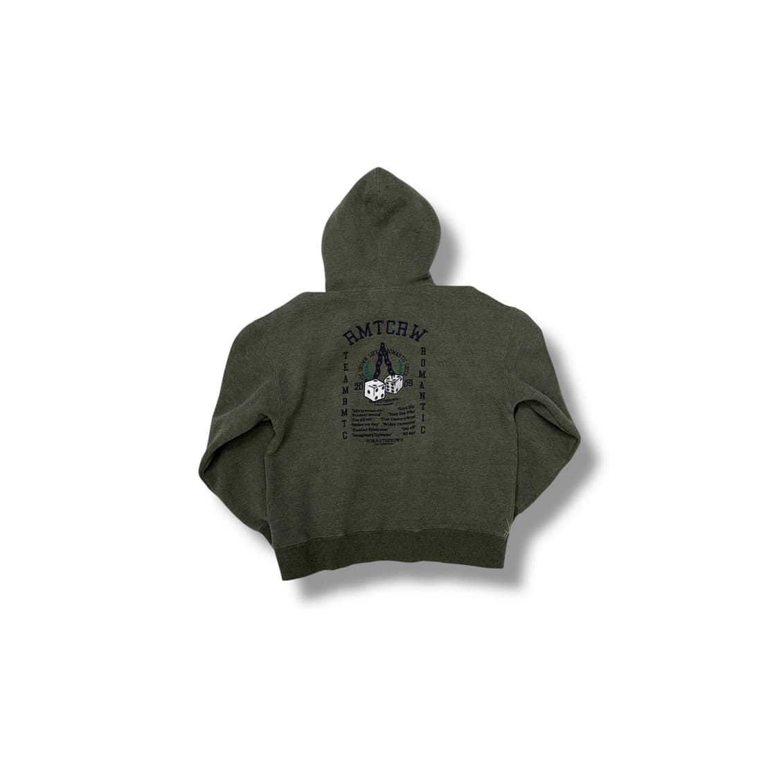 [S] 로맨틱크라운 카키 후드티 상품이미지4