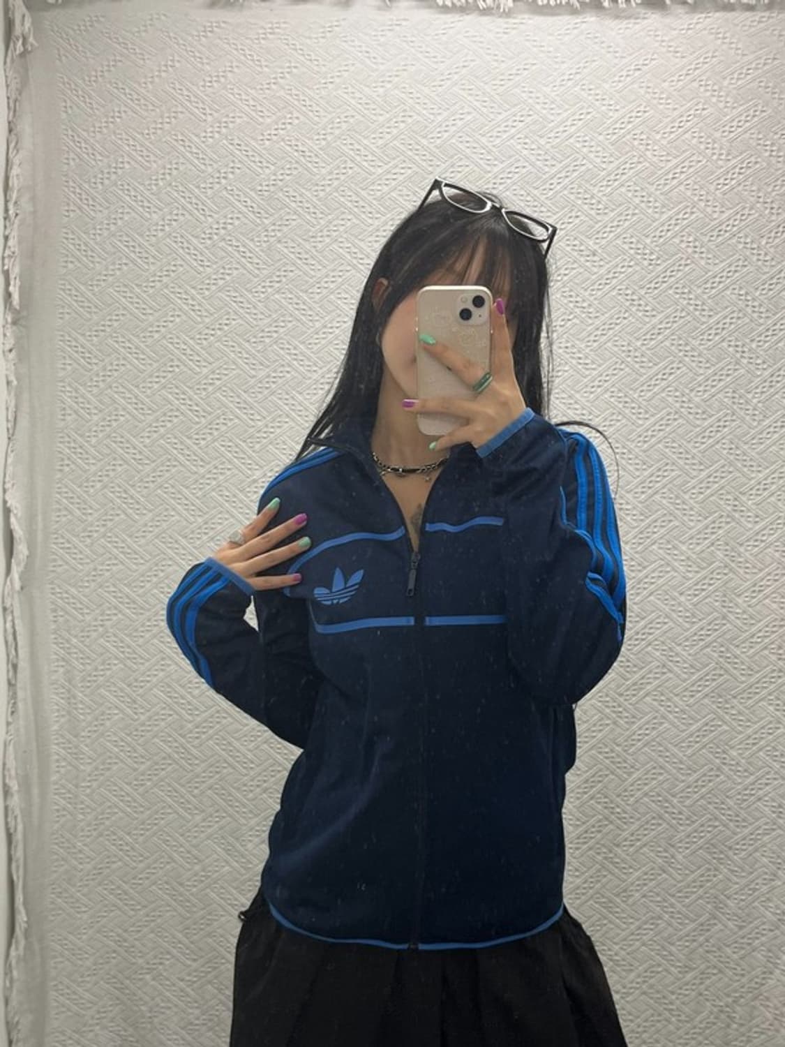 아디다스 파이어버드 스트릿다이버 딥블루 져지 집업 95 C06662 상품이미지2