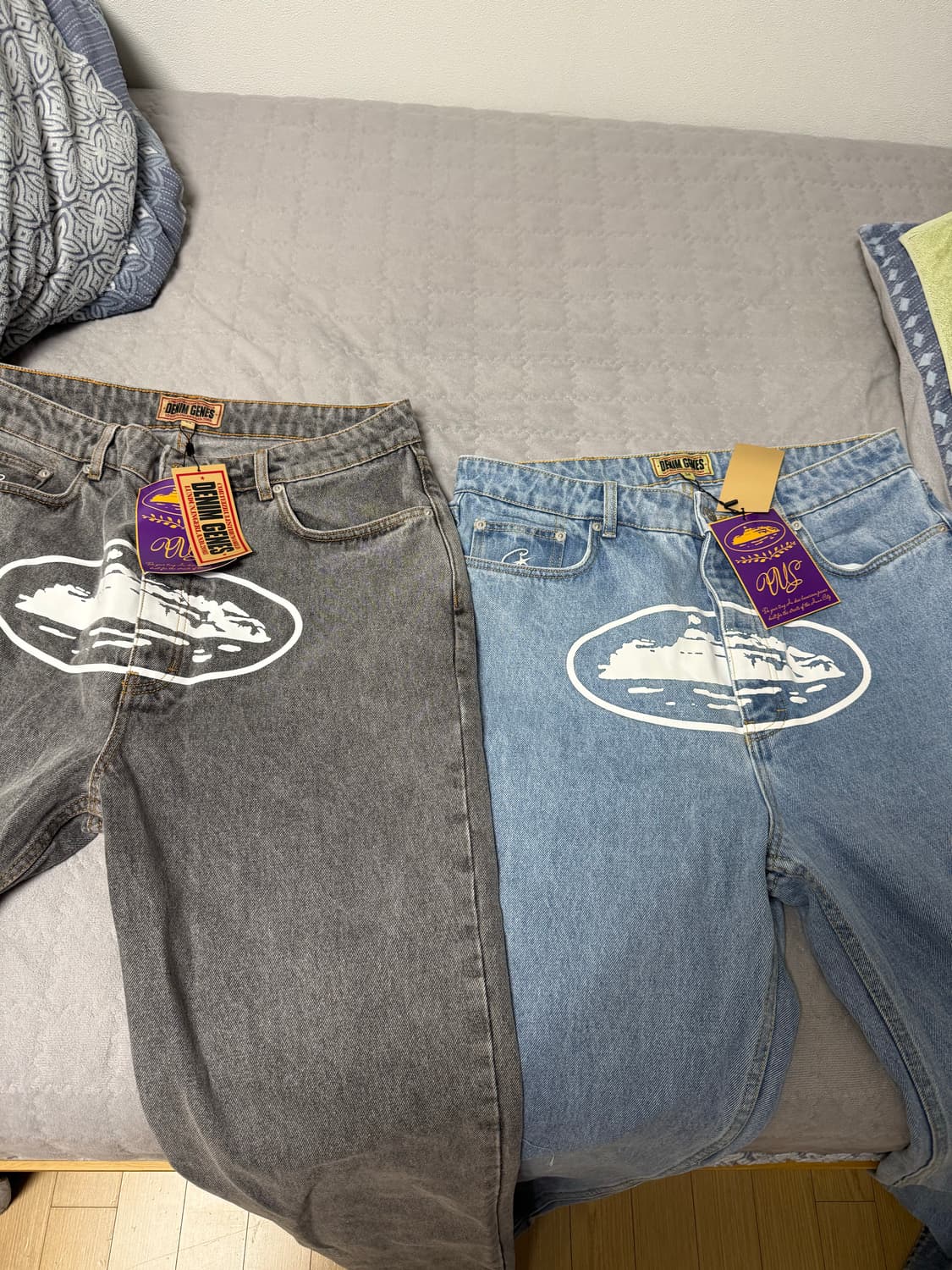 코르테이즈 배기진 34 블랙 상품이미지1