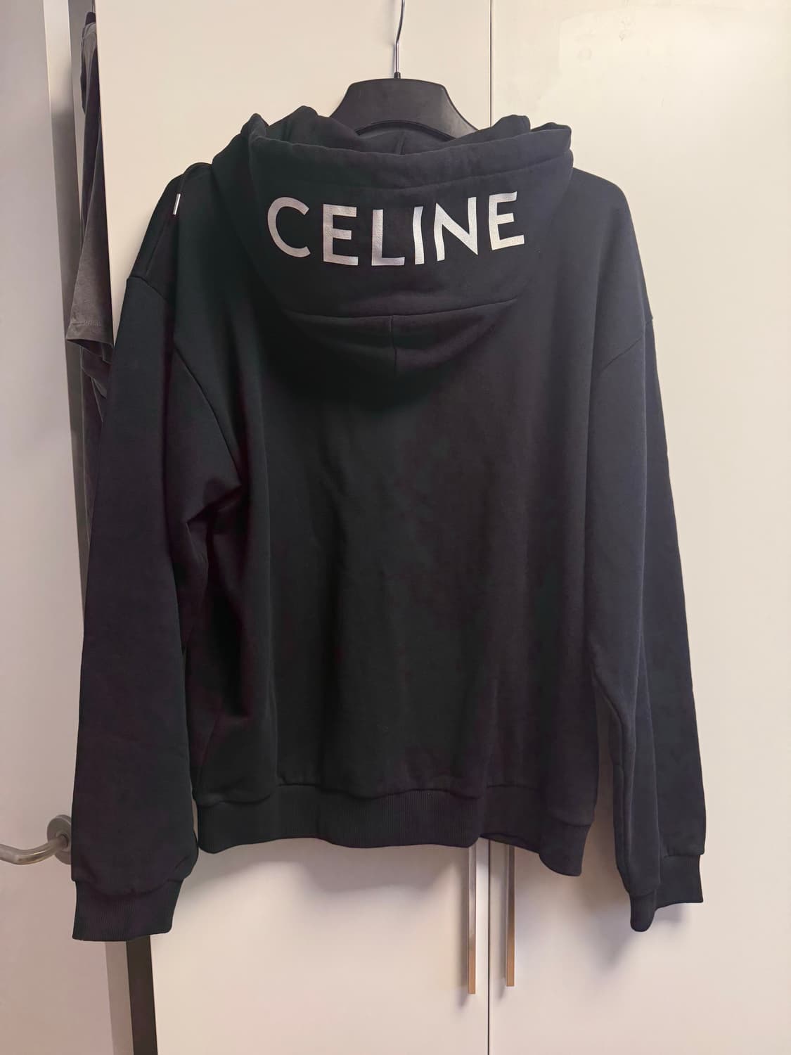 셀린느 로고 후드집업 xxl 상품이미지3