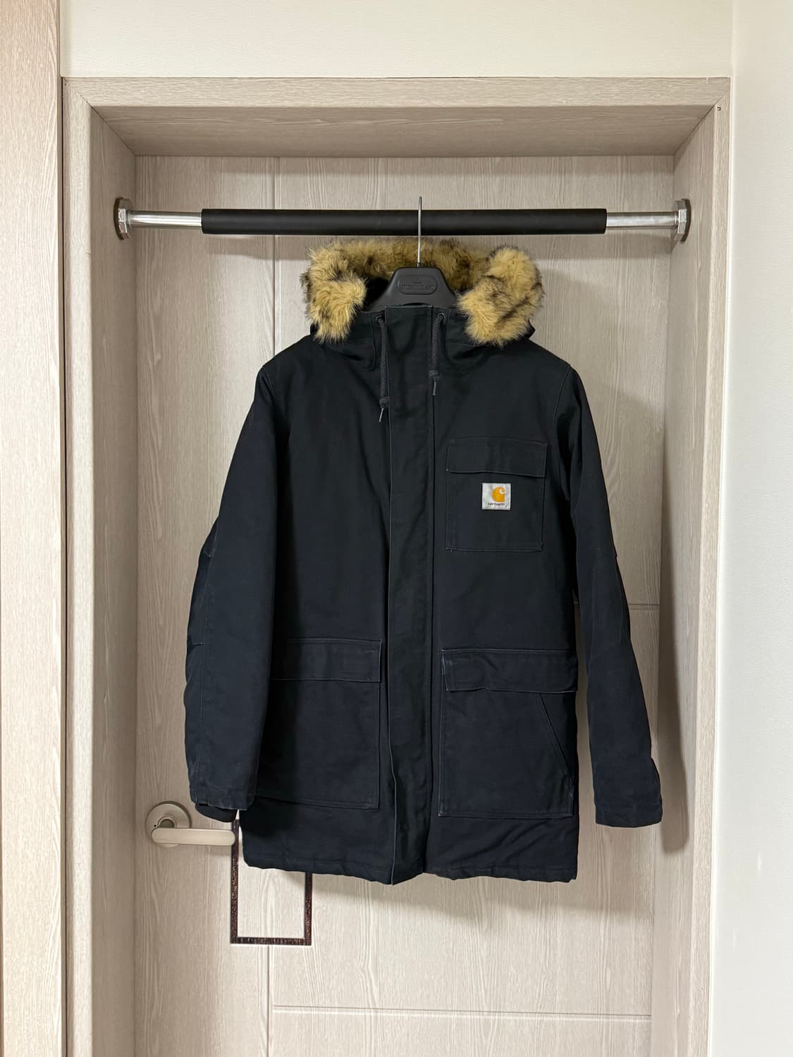 칼하트 블랙 시베리안 파카 상품이미지2