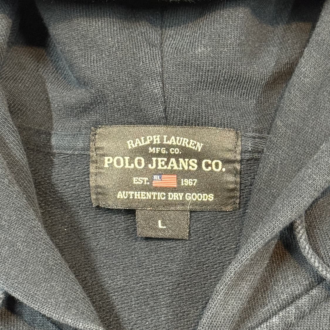 L) 폴로 랄프로렌 진스 RL67 네이비 후드 집업 상품이미지7