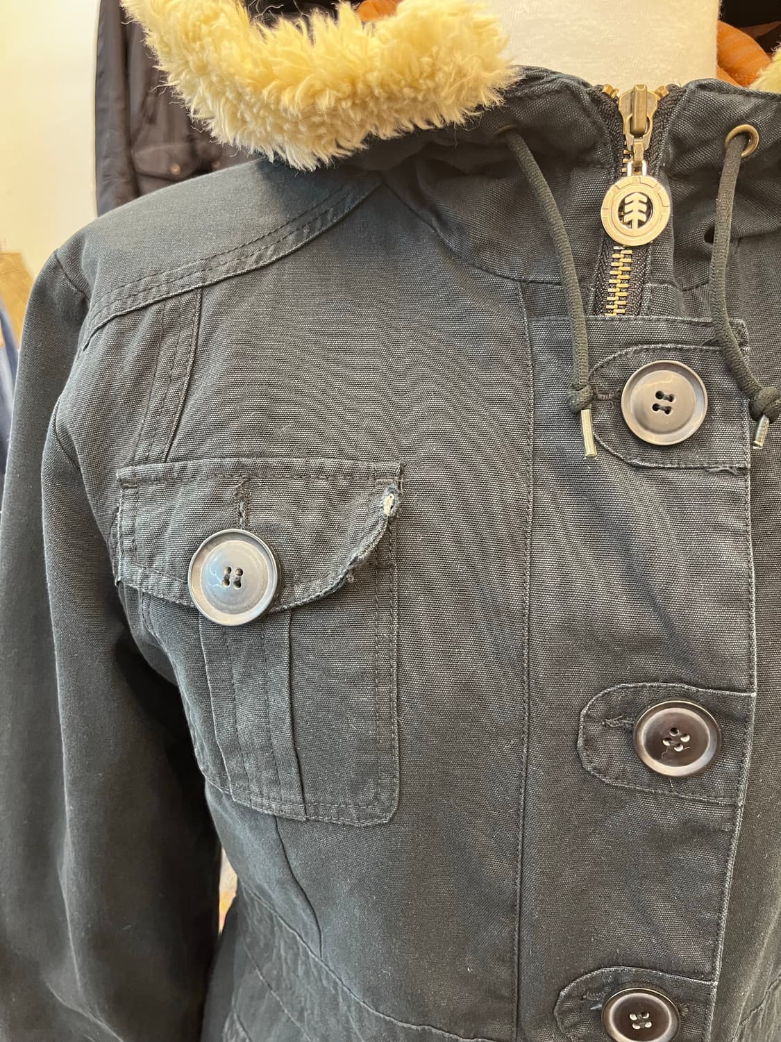 Element 퍼 후드 파카 상품이미지4