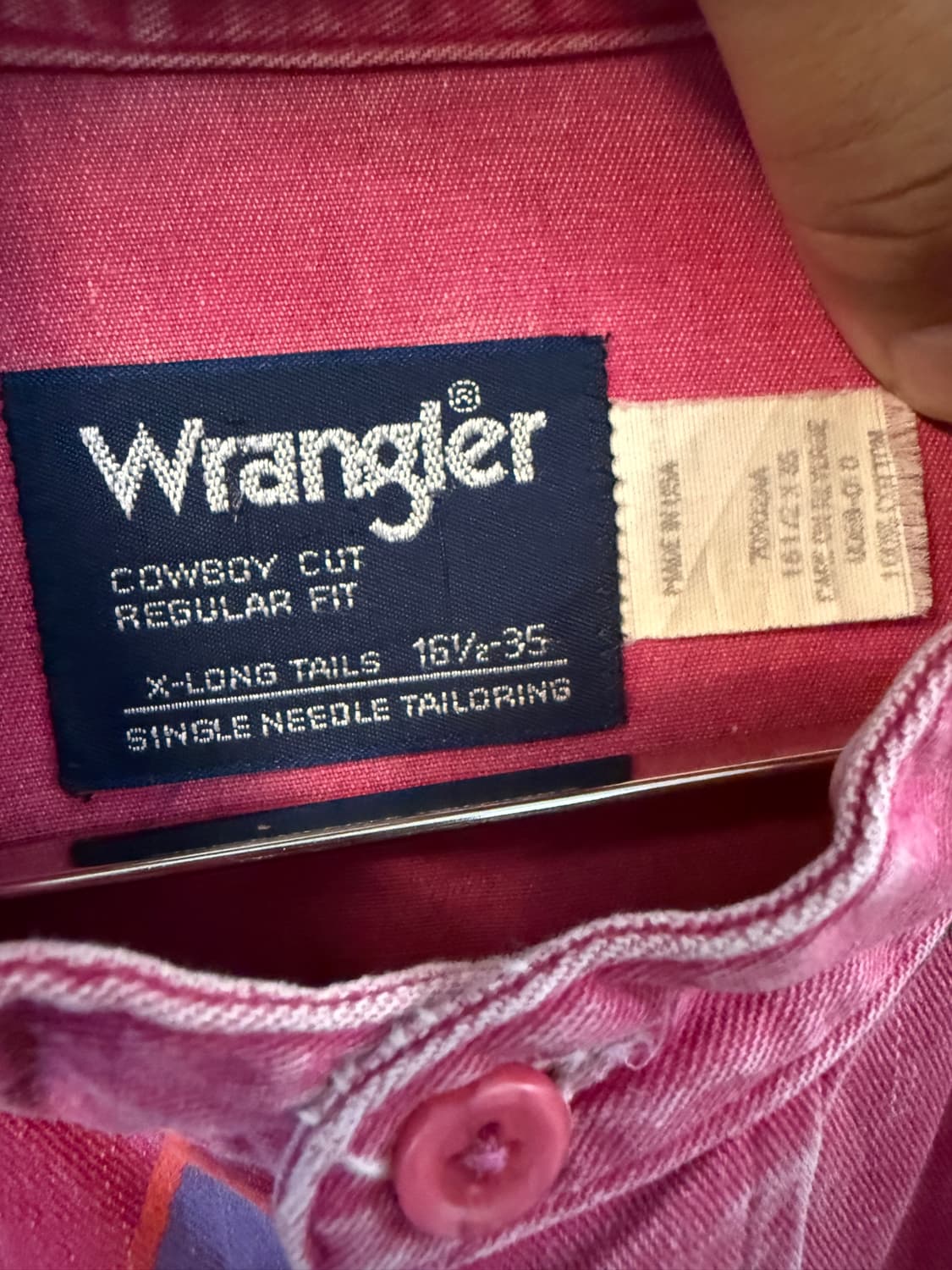 90s Wrangler Cowboys Cut Native Shirts  상품이미지2