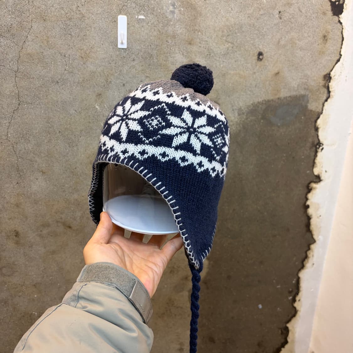 USA 빈티지 귀마게 니트모자 니트 비니 상품이미지2