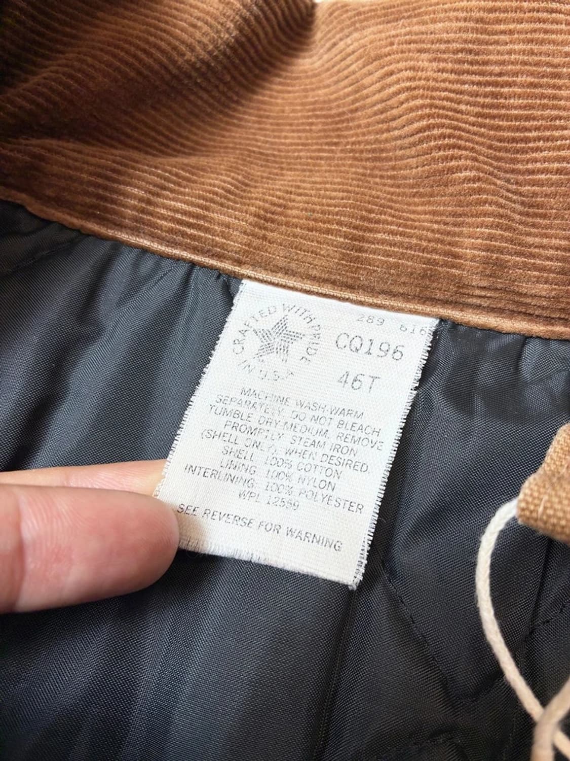 칼하트 90's C26 캔버스 워크 자켓 PN9509 상품이미지9