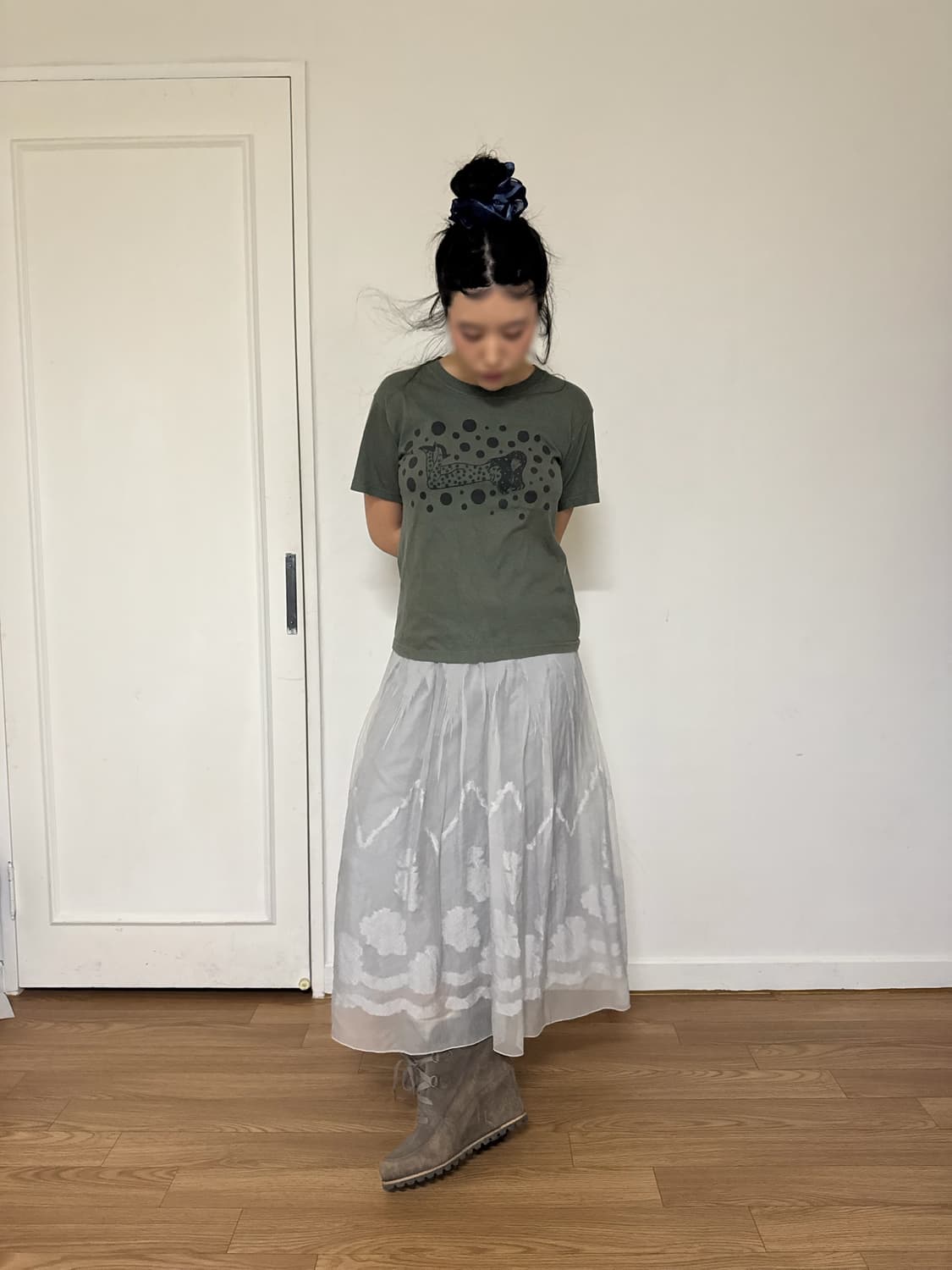Vintage Lace Skirt 상품이미지1