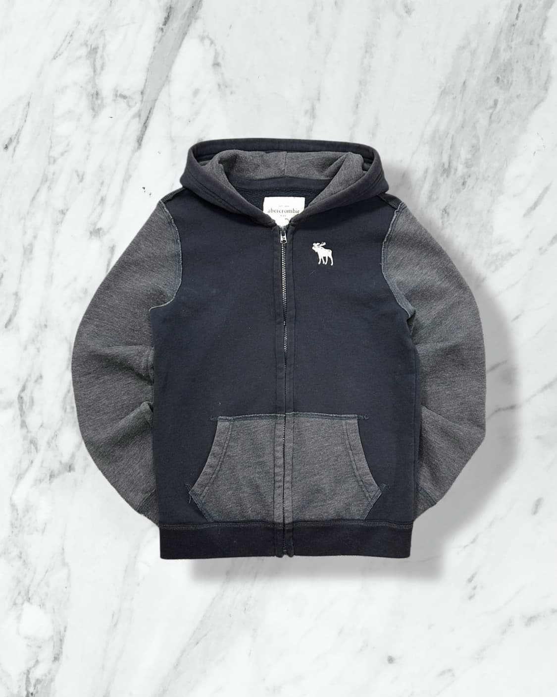 아베크롬비 순록 로고 후드집업 상품이미지1