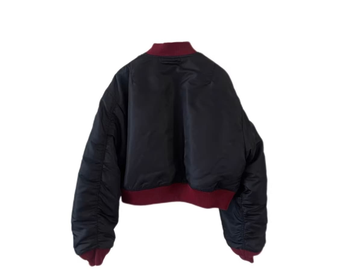 MOWALOLA 타이슨 봄버 자켓 (크롭 봄버 자켓) 리버서블 상품이미지7