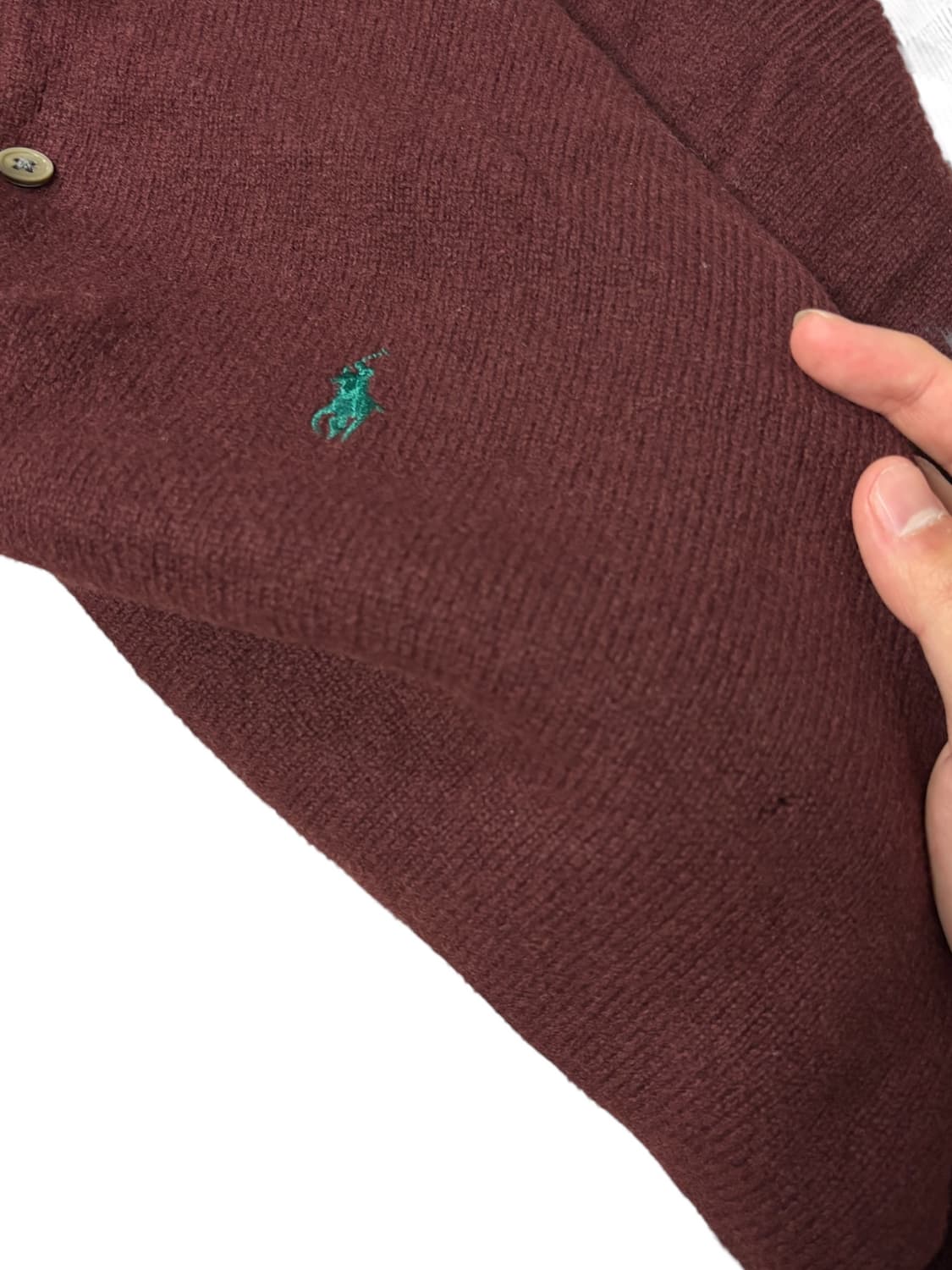 폴로 랄프로렌 빈티지 버건디 니트 상품이미지8