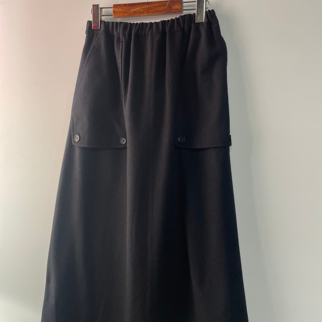 이세이미야케 플랜테이션 울 롱 스커트 상품이미지3