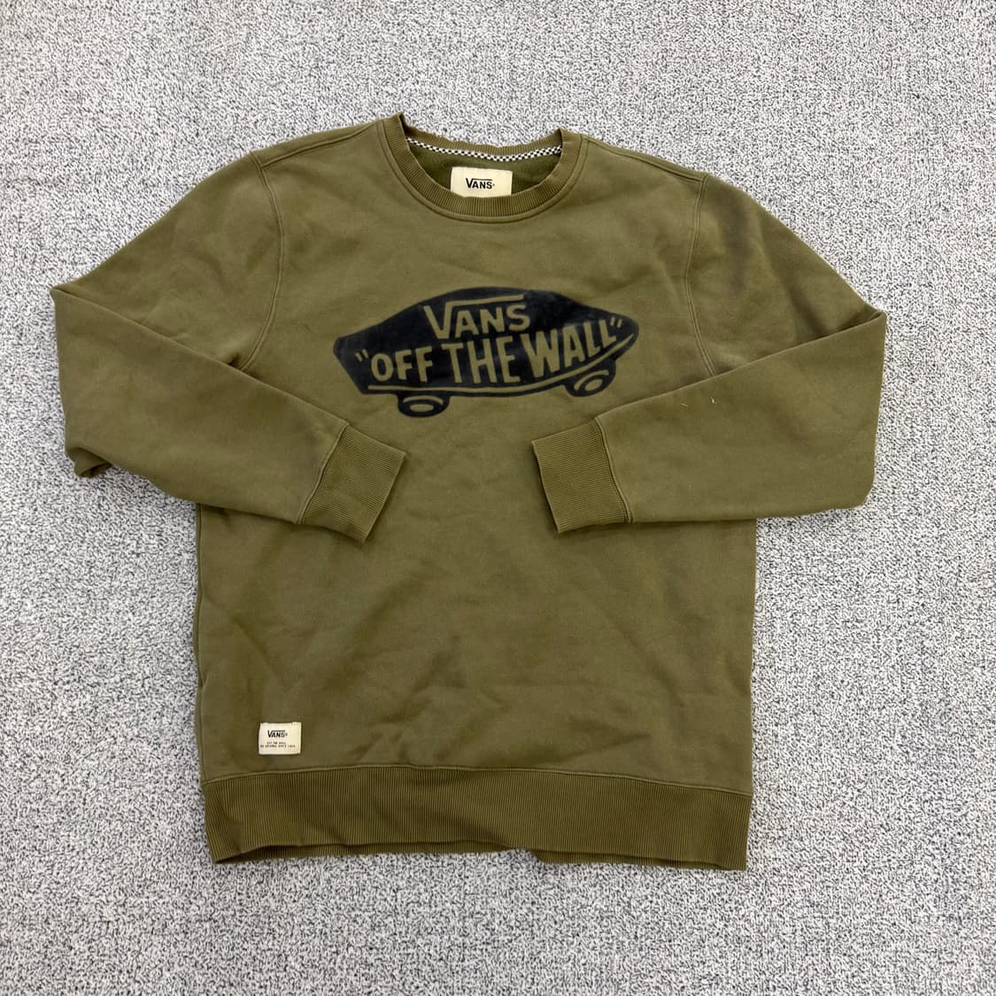 L 반스 기모 맨투맨 128H1 상품이미지1