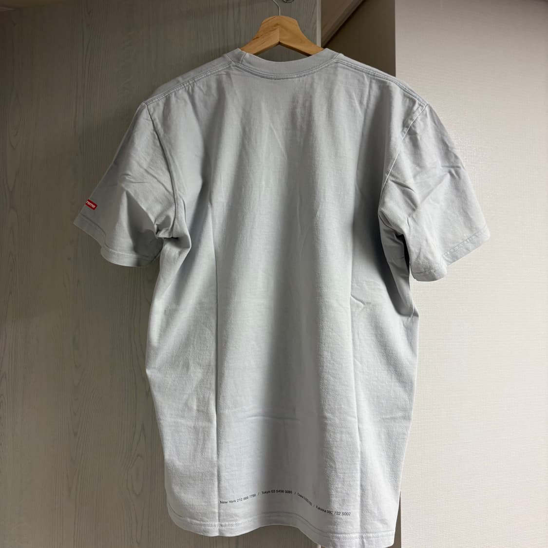 [L] 슈프림 터널 티셔츠 슬레이트 상품이미지6