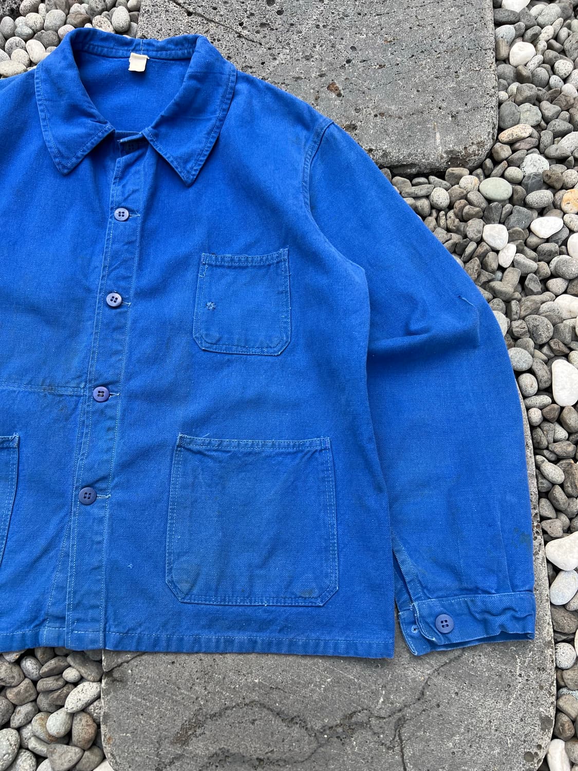 OLD VINTAGE WASHING BLUE 빈티지프렌치워크자켓 상품이미지5