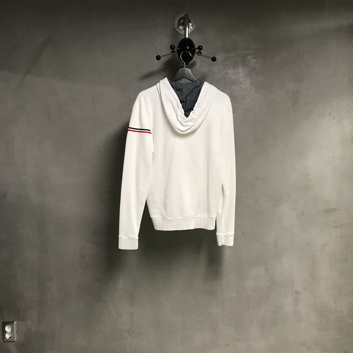몽클레어 화이트 후드 집업 M 상품이미지7