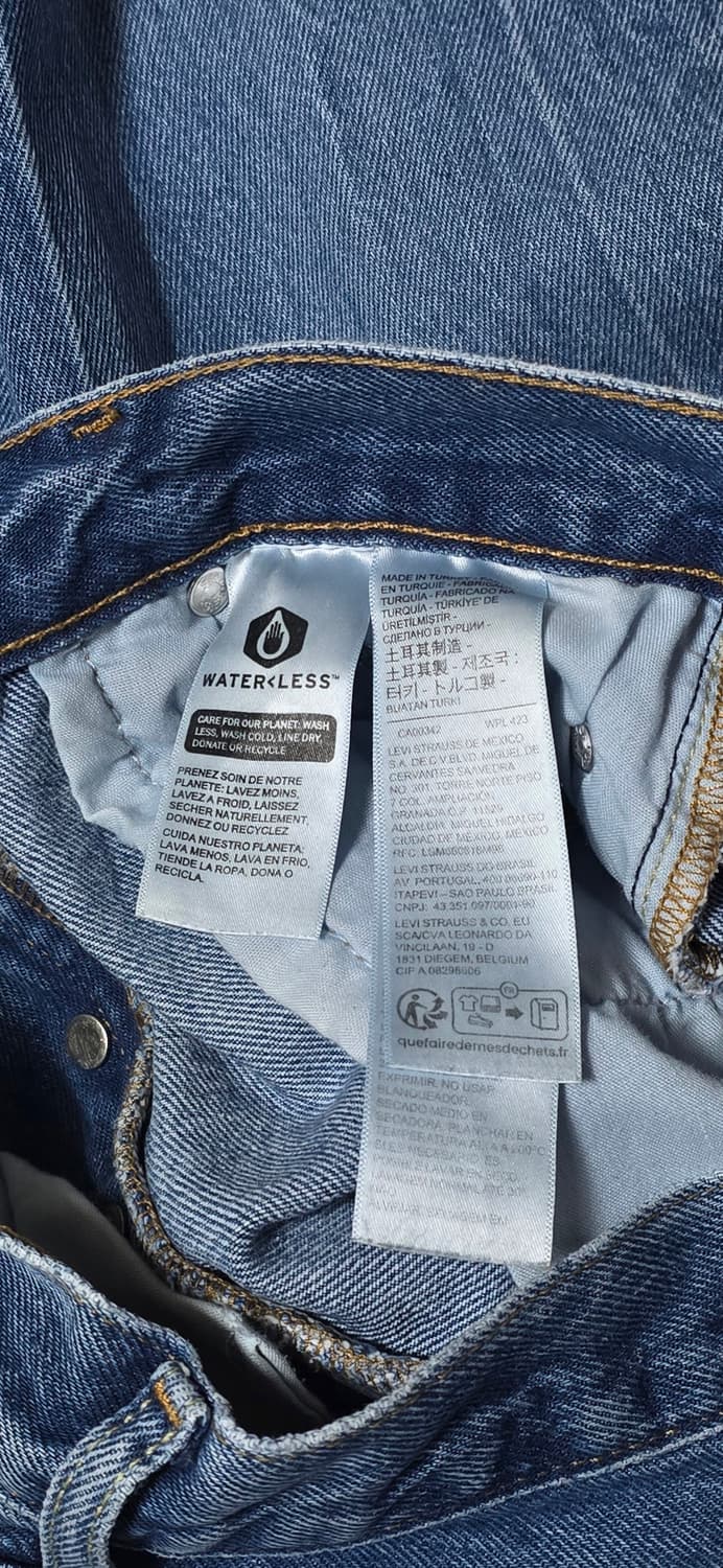 리바이스 501 90s 프리미엄 터키제 데님 청바지 26 상품이미지3