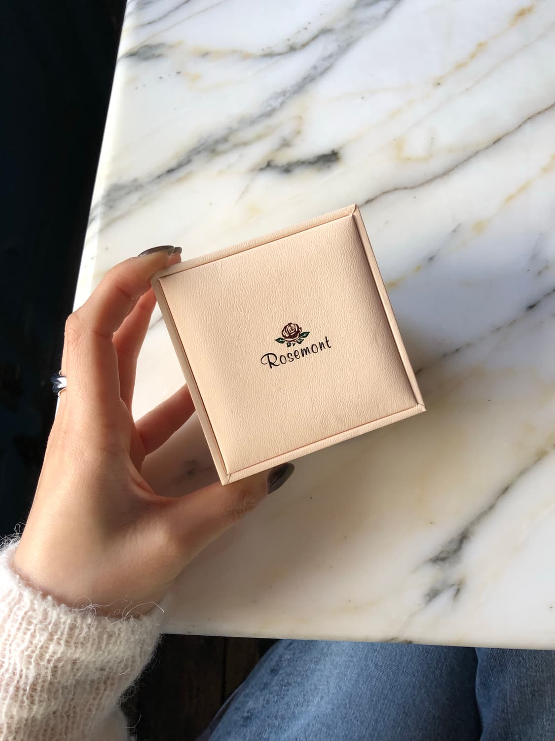 (새상품) 로즈몽 나비 귀걸이 + 목걸이 세트 상품이미지3