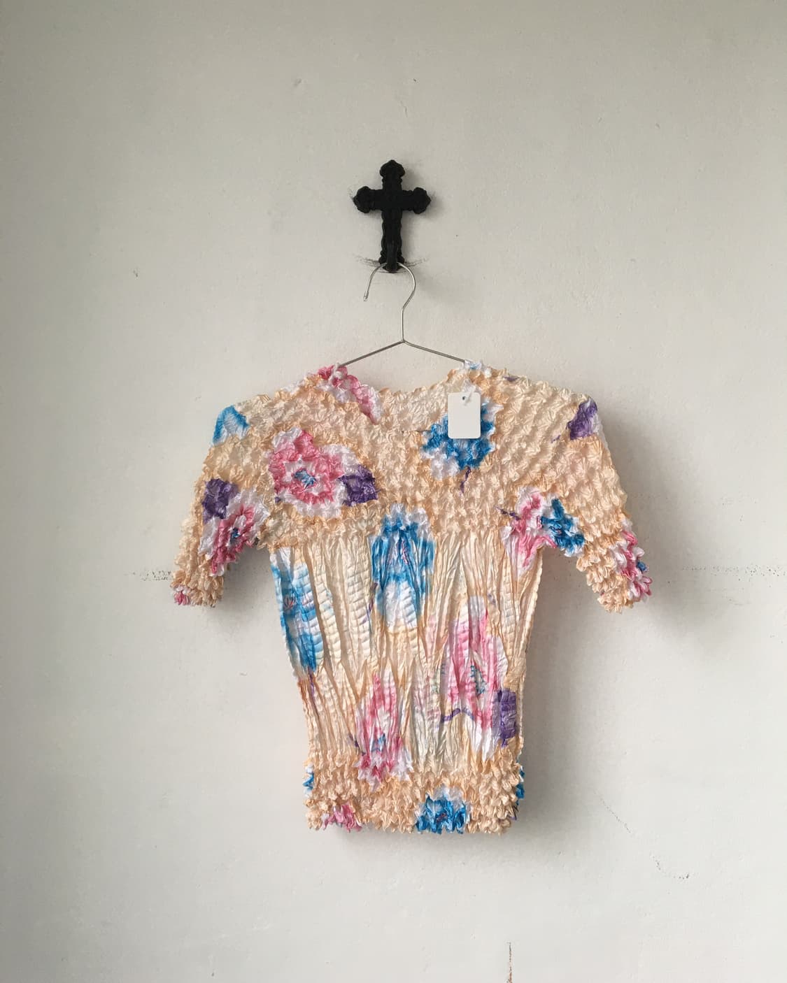 Pleats popcorn top 상품이미지2