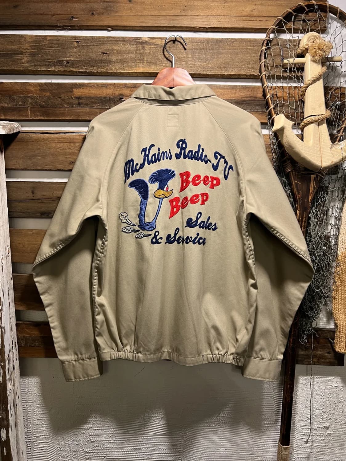 [M]스타일아이즈 토요엔터프라이즈 로드러너 그래픽 드리즐러 자켓 상품이미지1