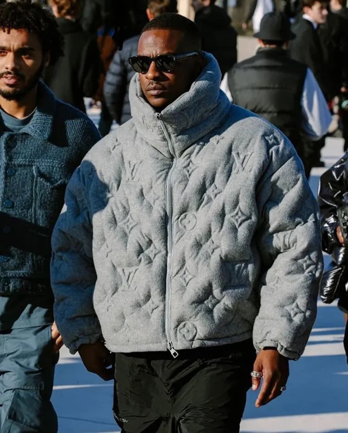 (S+ / 50) / 루이비통 모노그램 보이후드 푸퍼 재킷 패딩 상품이미지10