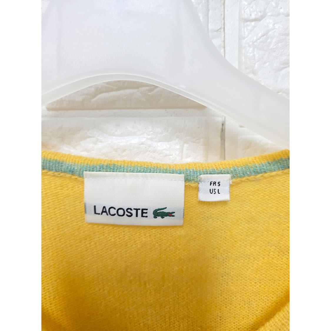 택포) 라코스테 여성 가디건 L 상품이미지2