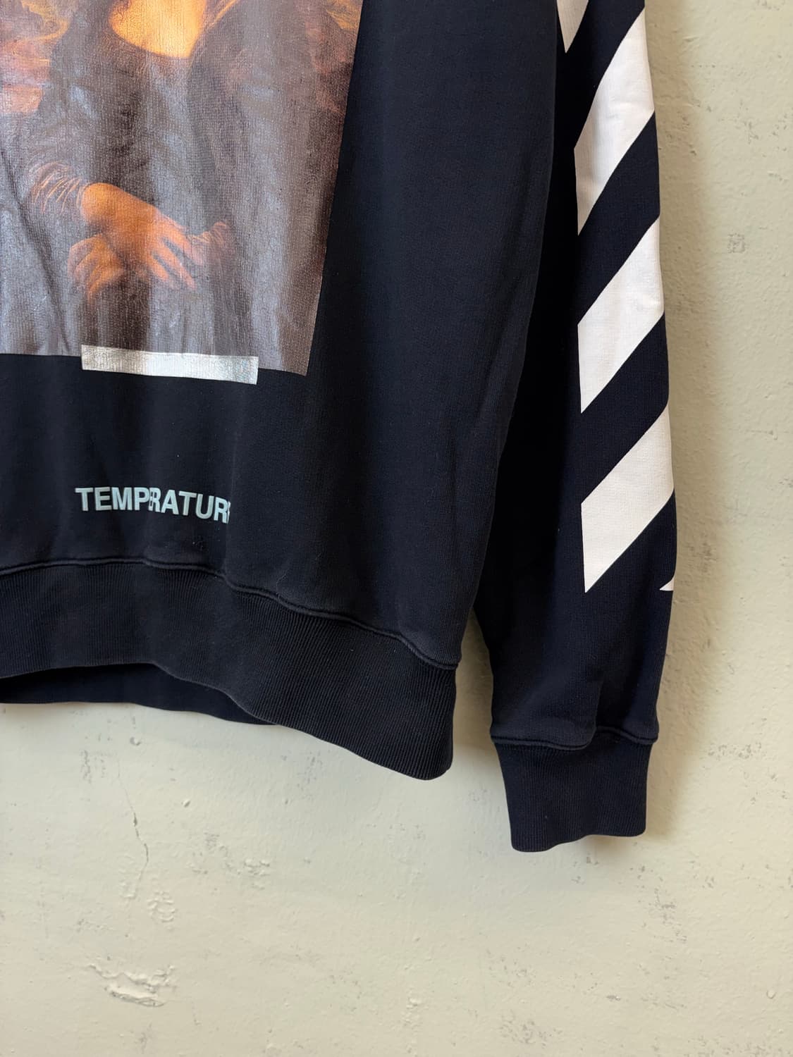 오프화이트 18SS 모나리자 프린팅 맨투맨 상품이미지6