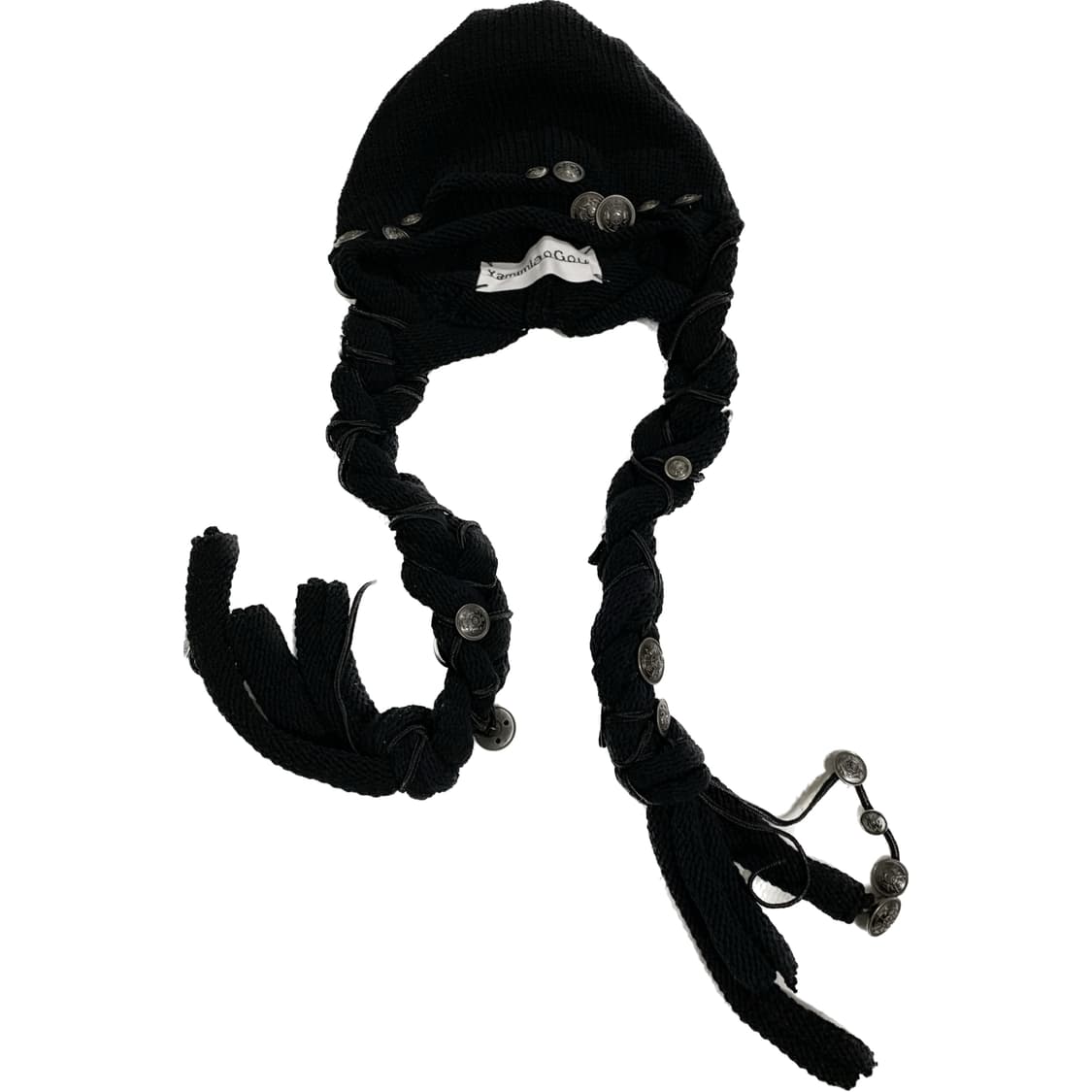 soxjeto x yamimiaogou 나폴레옹 브레이드 니트 모자  상품이미지4