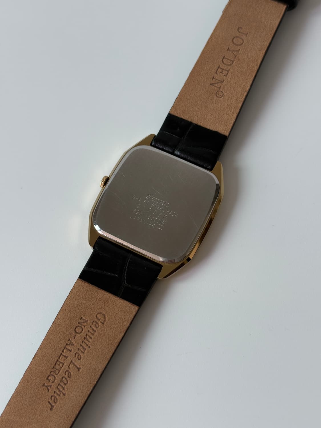 세이코 1980년대 Dolce 골드 탱크 쿼츠 남성 상품이미지6