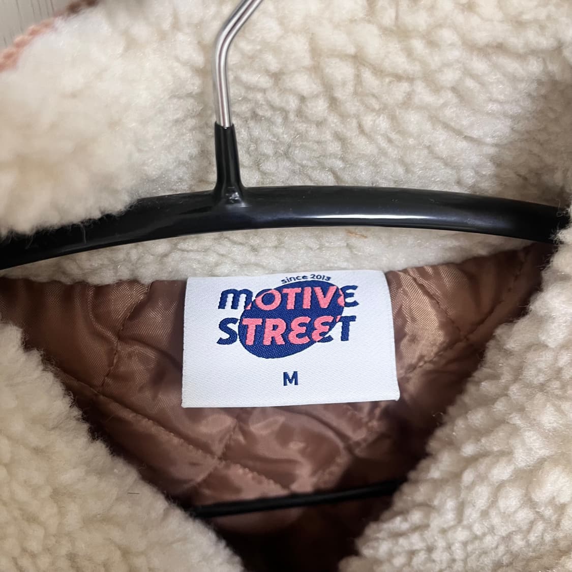 MOTIVESTREET 뽀글이 플리스 자켓 M 상품이미지2