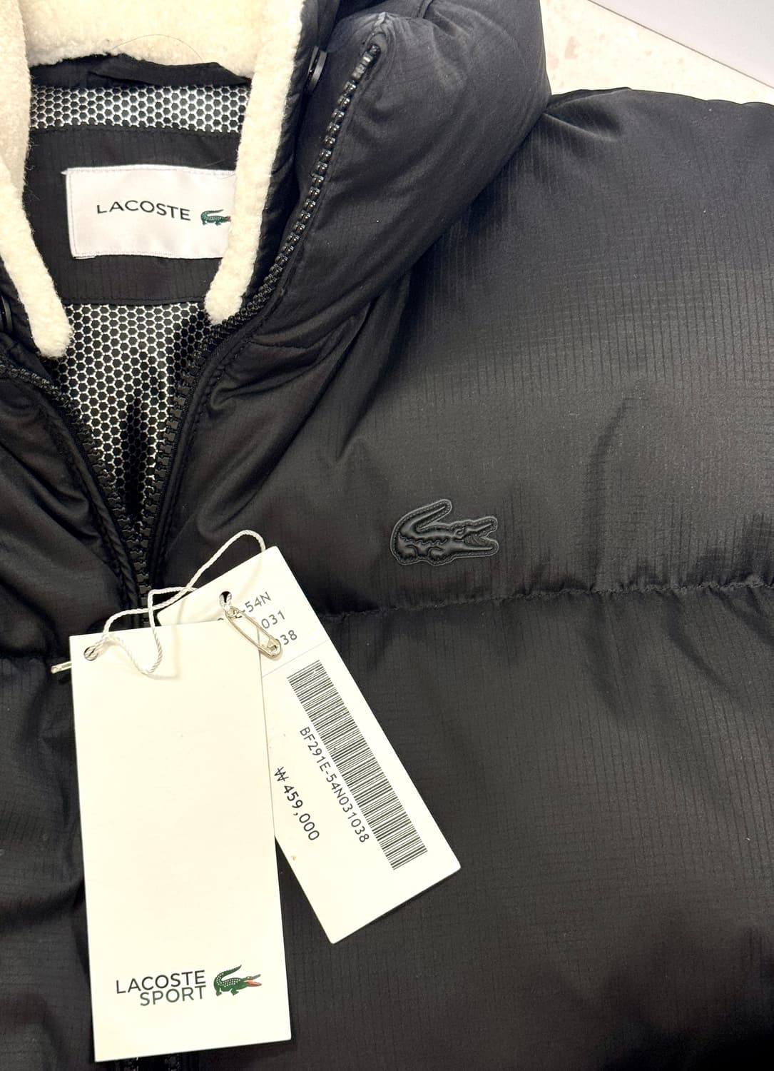 라코스테 숏패딩 상품이미지3