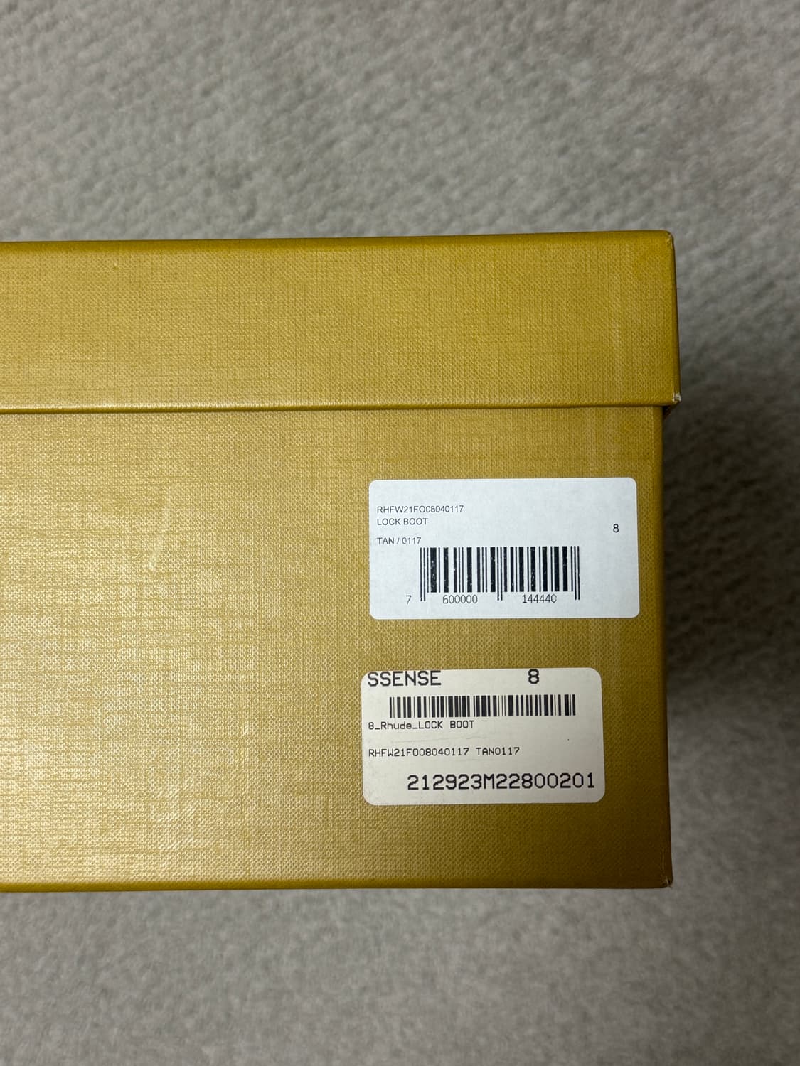 루드(RHUDE) 스웨이드 부츠 상품이미지7