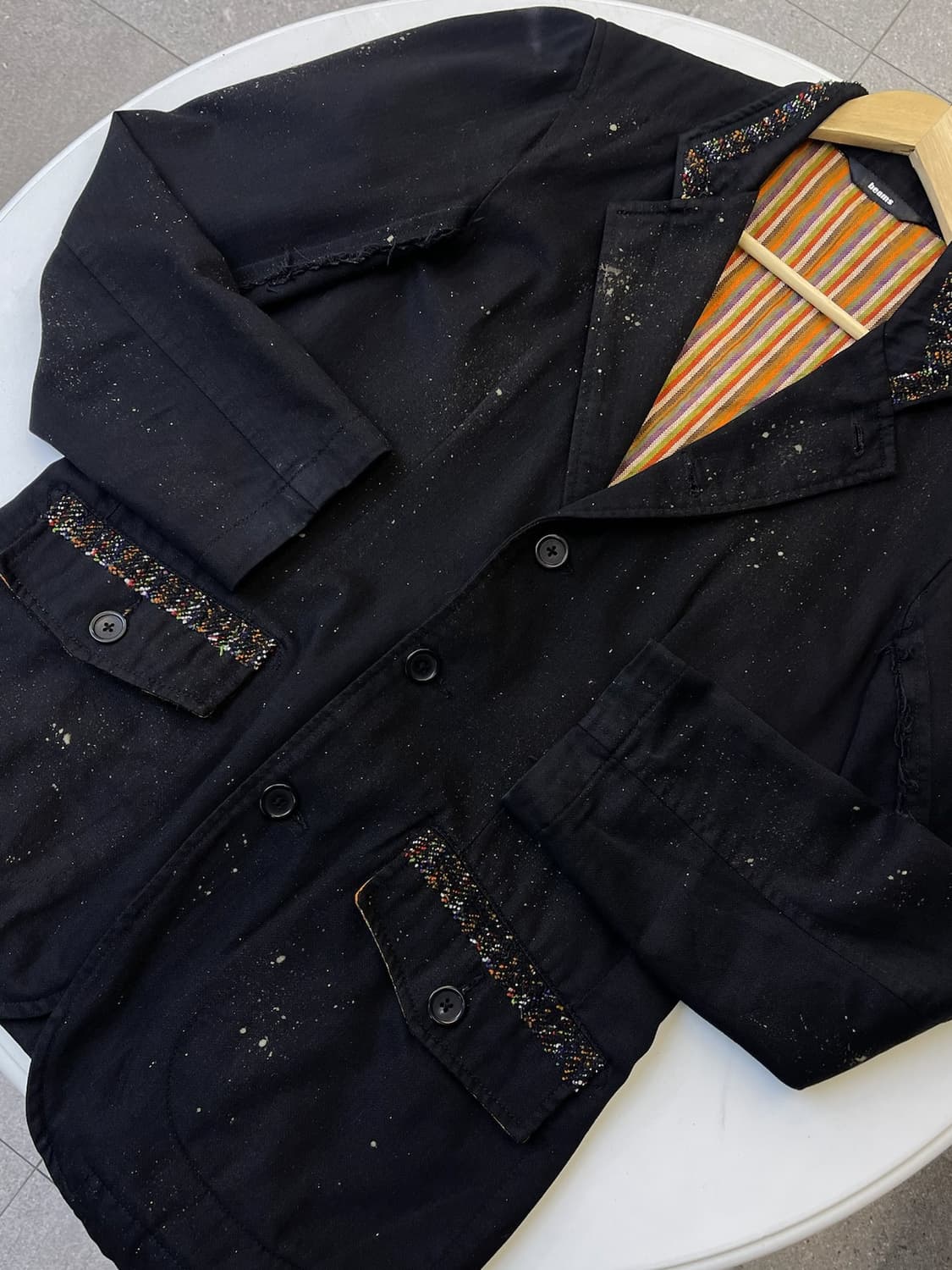 빔즈 페인티드 차이나 카라 블레이저 상품이미지5