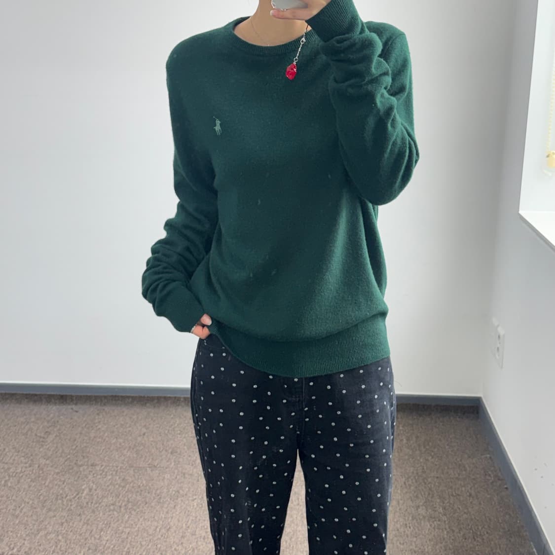 Polo 폴로 라이트 그린 포니 그린 니트 상품이미지1