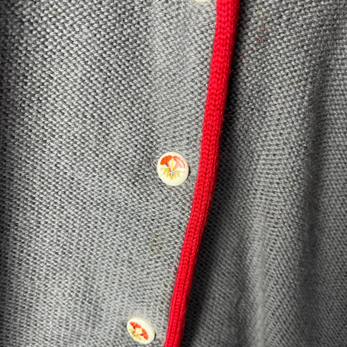 [JPN] 빈티지 크리스마스 배색 울 가디건 상품이미지5