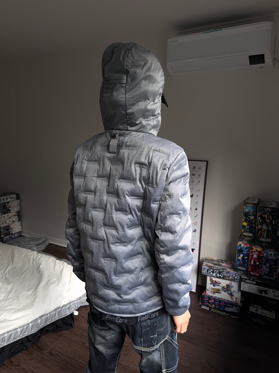 FieldCore 테트리스 푸퍼 자켓 상품이미지5