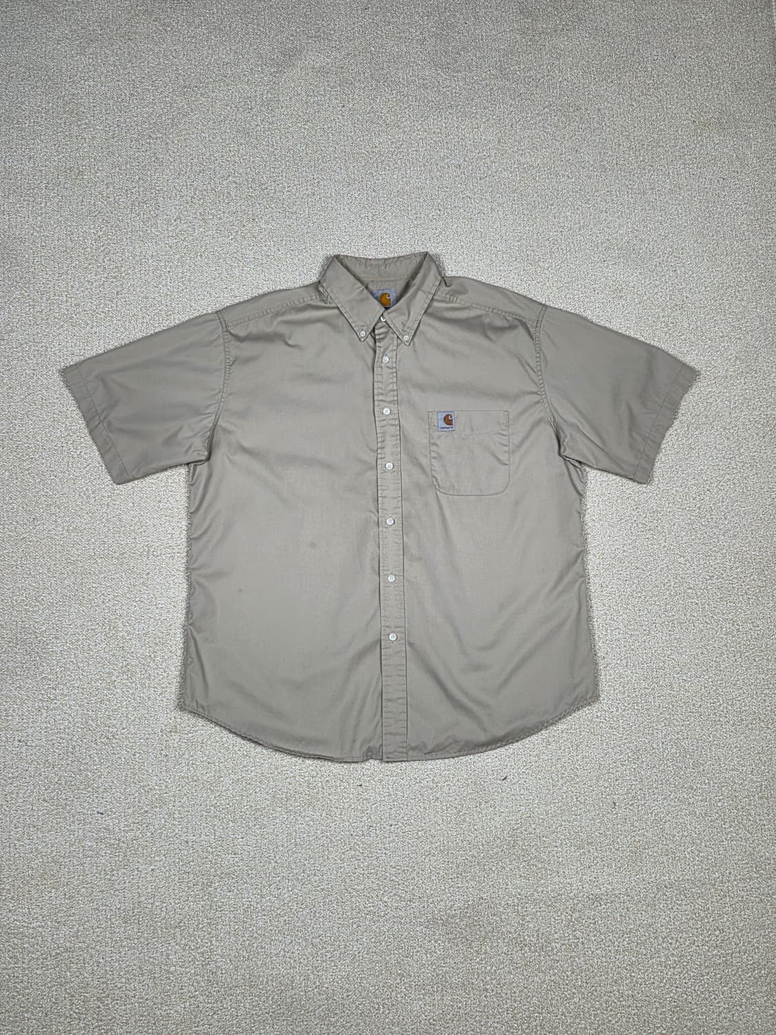 [칼하트] FR 포스 코튼 반팔 워크 셔츠 | S00062 상품이미지1