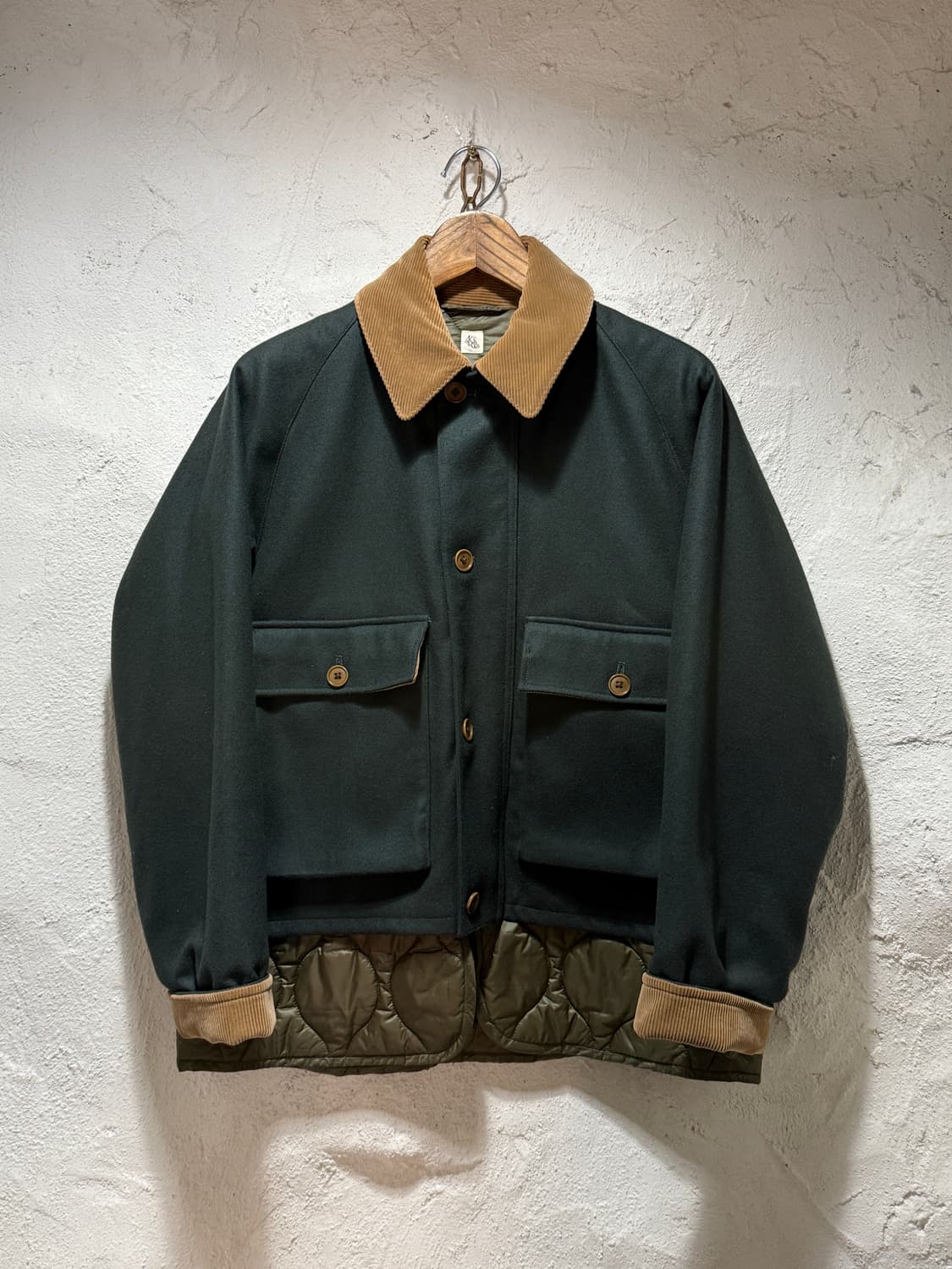 캡틴선샤인 Kaptain Sunshine 레이어드 피셔맨 헌팅 재킷 상품이미지1