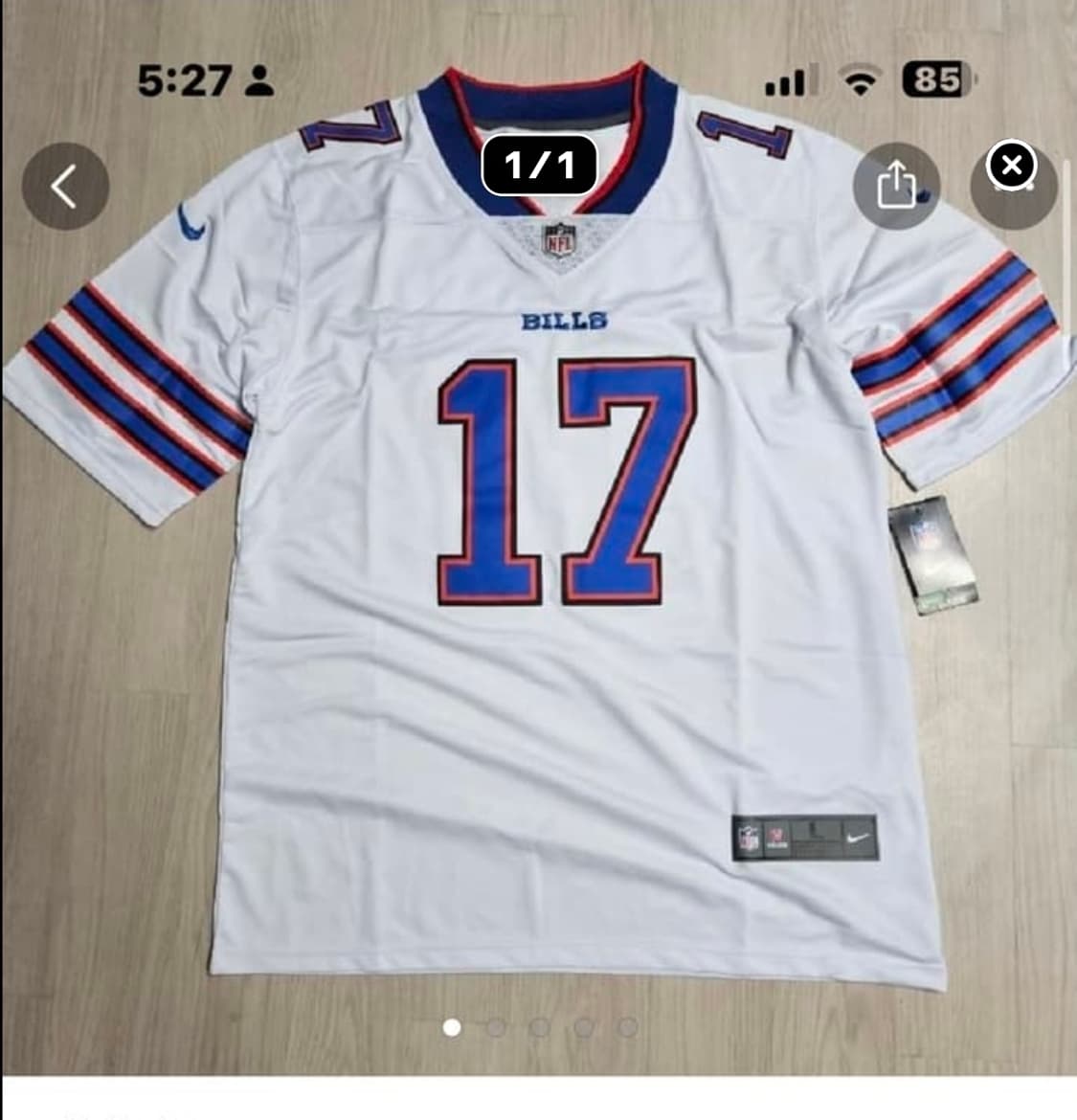 Nike 풋볼져지 nfl  레이더스 두장 상품이미지2