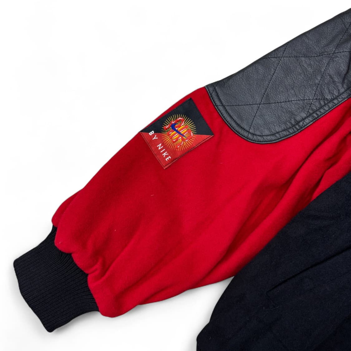 90's 나이키 에어 울 바시티 자켓 상품이미지5